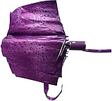 Зонт женский складной полуавтомат Popular "Purple drop" (9 спиц усиленные), фото 3