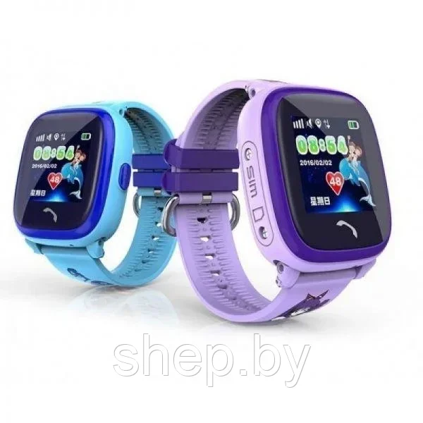 Детские умные GPS часы Smart Baby Watch Y85 Цвет : розовый,голубой,фиолетовый - фото 3 - id-p190707789