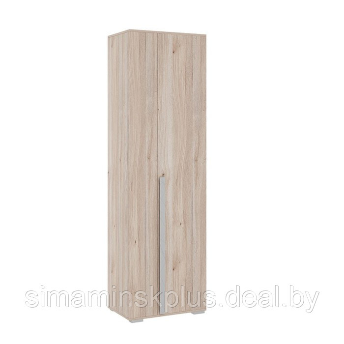 Шкаф двухдверный «Лайк 08.01», 620 × 420 × 2100 мм, цвет дуб мария / галька - фото 1 - id-p190734851