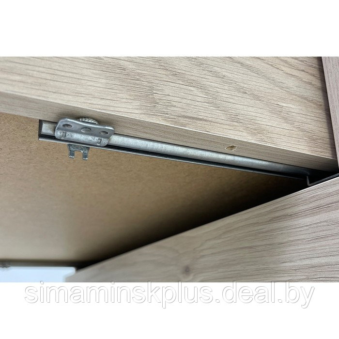 Шкаф однодверный «Лайк 54.01», 400 × 550 × 2100 мм, цвет дуб мария / графит - фото 4 - id-p190734885