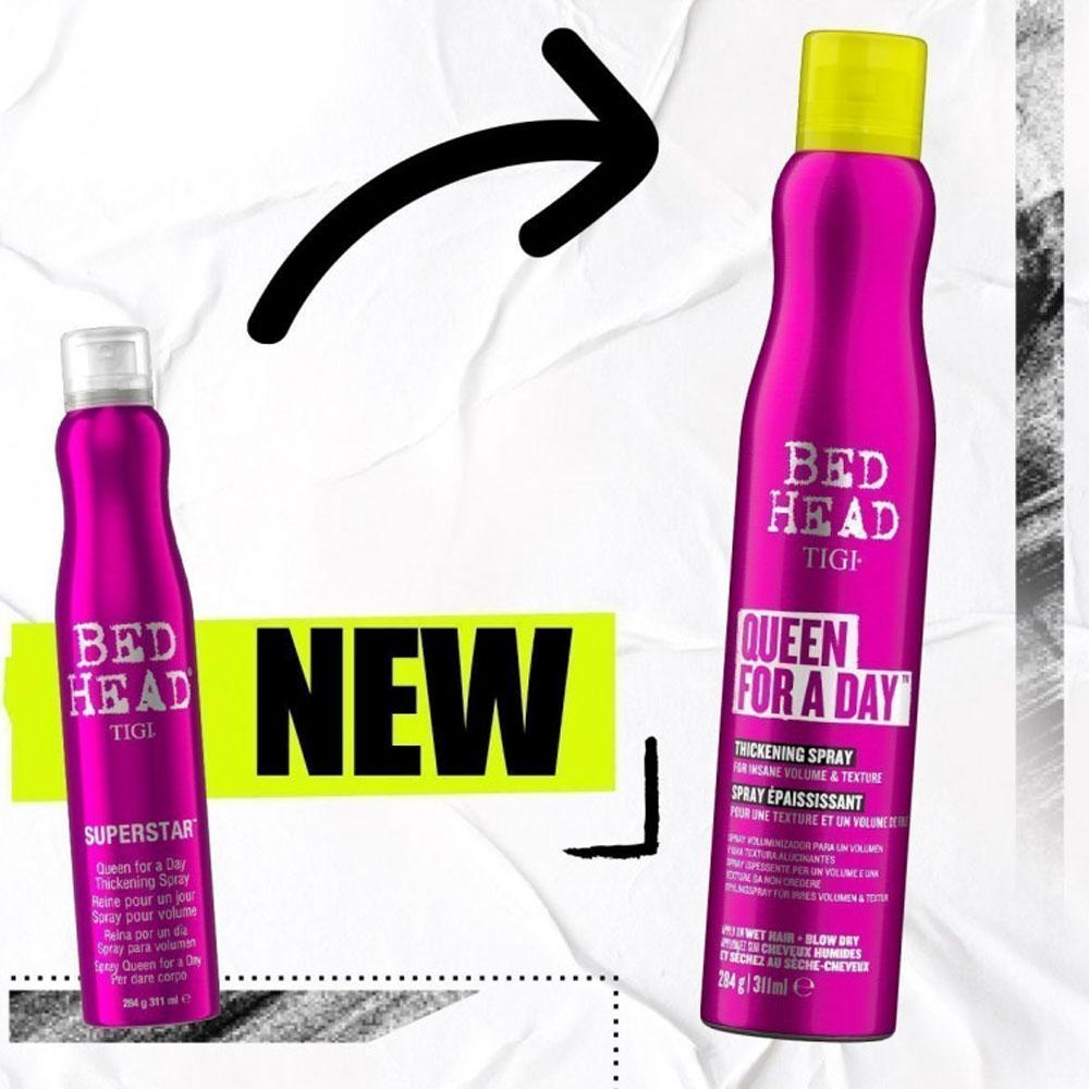 Спрей ТиДжи для придания объема волосам 311ml - TiGi Volume Queen for a Day Hairspray - фото 3 - id-p91316118