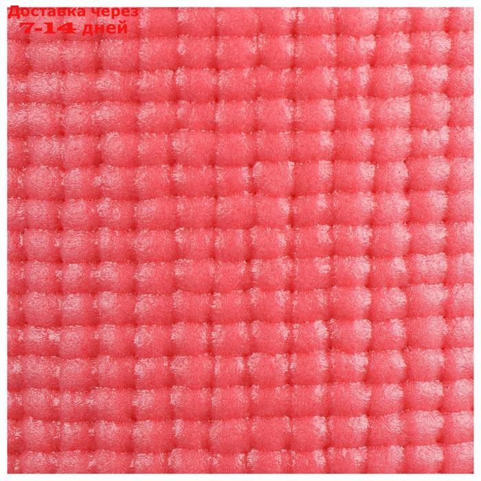Коврик для йоги 173 × 61 × 0,5 см, цвет розовый - фото 5 - id-p190534507