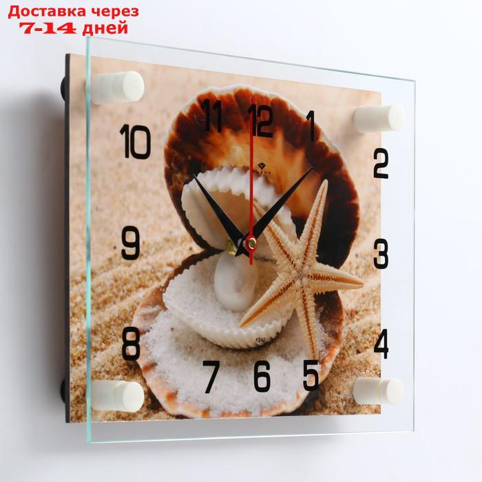 Часы настенные, серия: Море, "Ракушка", 20х26 см, микс - фото 2 - id-p190528224