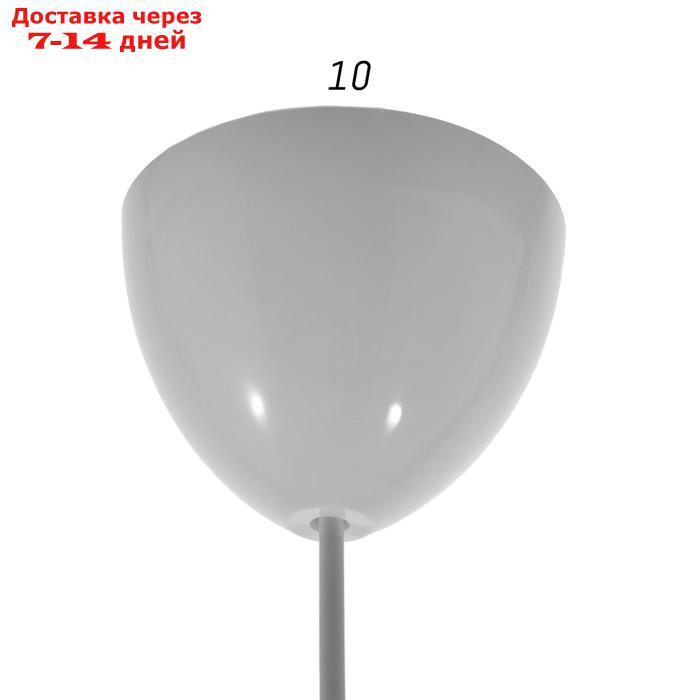 Люстра подвес "Андриана 2" 1 лампа 15W E27 прозрачный - фото 4 - id-p190528334