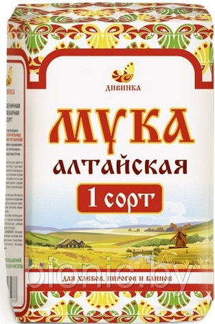 Мука пшеничная 1 сорт "ДИВИНКА", 1,8кг, фото 2