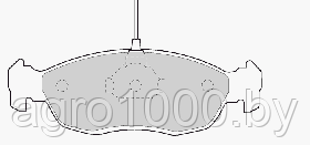 КОЛОДКИ ТОРМОЗНЫЕ ДИСКОВЫЕ FDB876 DN