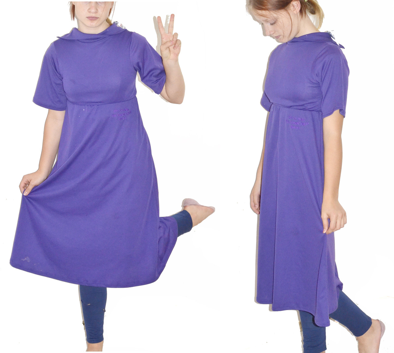 Платье-заготовка на 7-9 лет для образа Ведьмы - фото 1 - id-p190814671