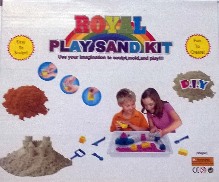 Песок кинетический Royal Play Sand Kit 600 грамм,Минск - фото 3 - id-p24158877