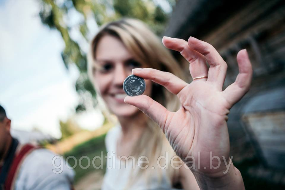 Чеканка монет на городских праздниках