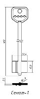 Ключ Сенат-1 , фото 2