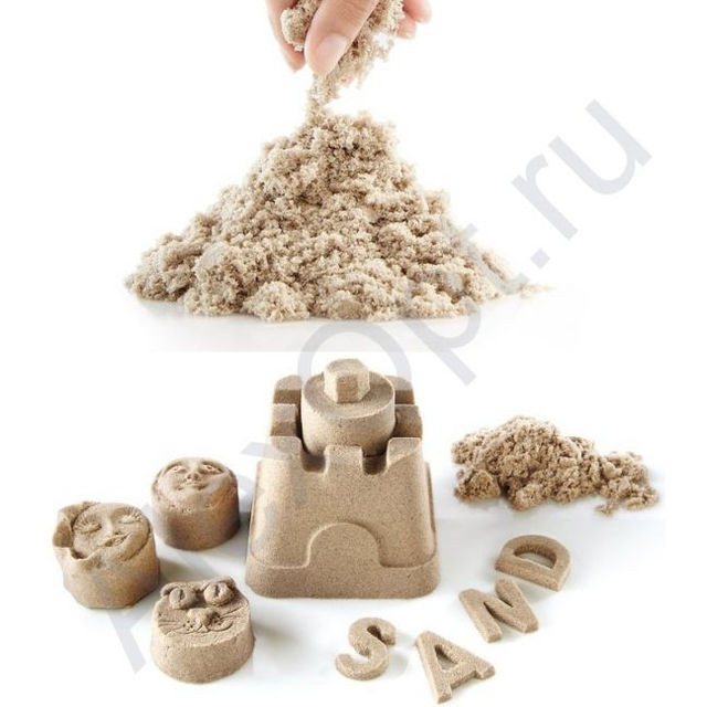 Песок космический кинетический Royal Play Sand Kit 500 грамм - фото 5 - id-p24159214