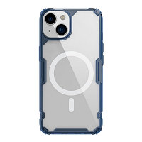 Силиконовый чехол Nillkin Nature TPU Pro Magnetic Case Синий для Apple iPhone 14 Plus
