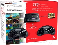 Игровая приставка Retro Genesis Sega HD Ultra + 150 игр + 2 джойстика / ConSkDn70