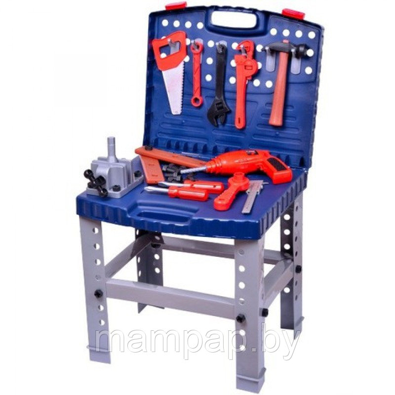 661-74 набор инструментов для мальчика "Набор строителя" Super Tool - фото 3 - id-p190857003