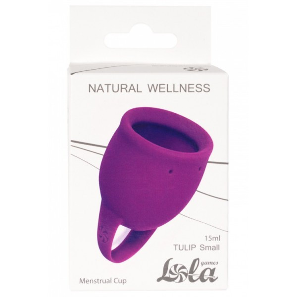 Менструальная чаша Natural Wellness Wellnes Tulip Pink 15 мл - фото 2 - id-p190862526