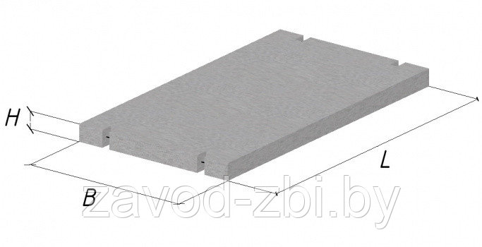 Плита дорожная 1ПП30.18-30 F250 W4