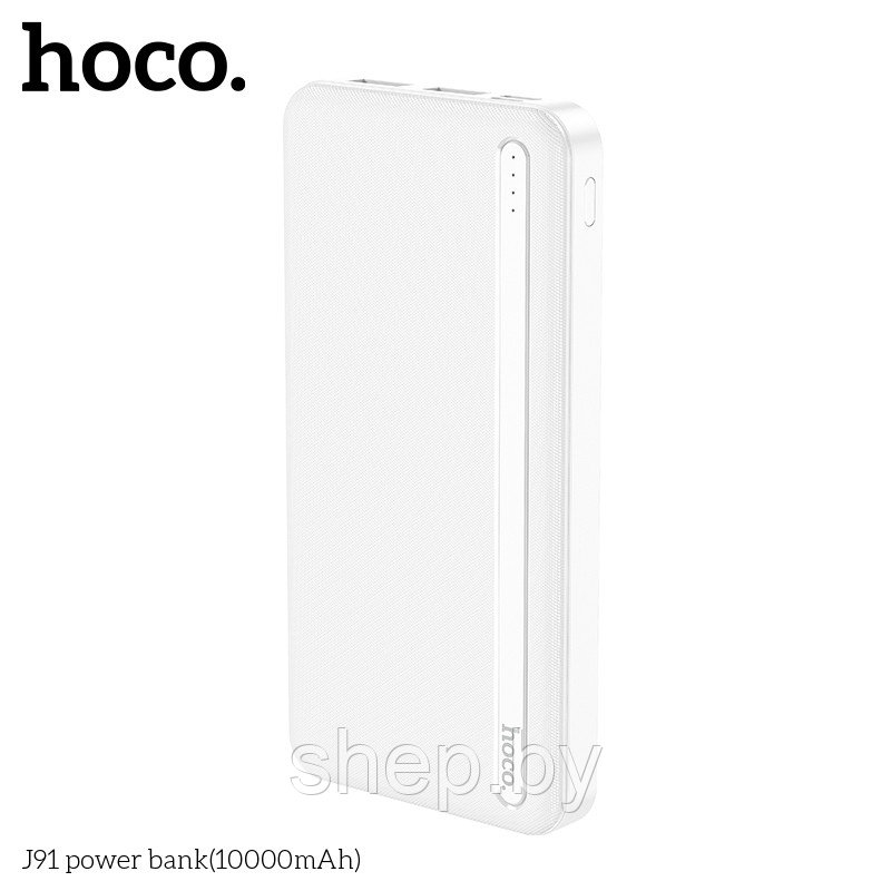 Внешний аккумулятор HOCO J91 10000mAh цвет: черный,белый - фото 4 - id-p190865641