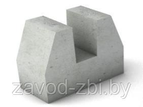 Фундамент панели бетонного забора ФО 9.9.5 F150 - фото 1 - id-p190865646