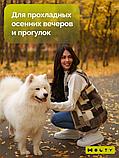 Жилет из овечьей шерсти Теплый шерстяной Меховой утепленный удлиненный Жилетка утепленная, фото 7