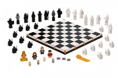 Детский Конструктор Хогвартс: волшебные шахматы Lari 60142, 888 дет. - фото 2 - id-p190866358