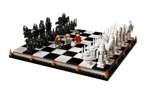 Детский Конструктор Хогвартс: волшебные шахматы Lari 60142, 888 дет. - фото 3 - id-p190866358