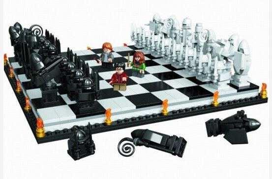 Детский Конструктор Хогвартс: волшебные шахматы Lari 60142, 888 дет. - фото 4 - id-p190866358
