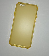 Чехол-накладка JET для Apple Iphone 6 / 6s (силикон) золотистый с защитой камеры