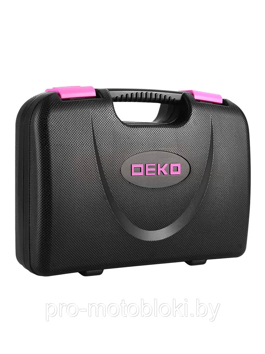 Набор инструмента для дома DEKO TZ100 PINK SET 100 - фото 3 - id-p158584933