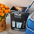 Швабра с ведром 8 л. и автоматическим отжимом - комплект для уборки MOP Scratch Cleaning Синий, фото 6
