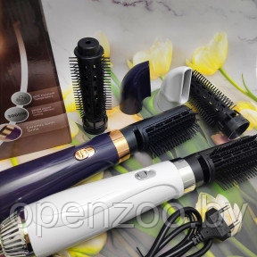 Профессиональный фен- стайлер для завивки и сушки волос 3 в 1 Salon Hair Care Remington RE-2060 (3 насадки, - фото 1 - id-p190874762