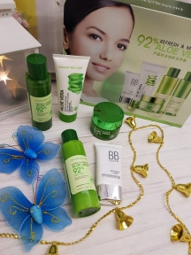 Набор Bioaqua из 5 средств для лица с Алоэ Вера 5-set Refresh  Moisture Aloe Vera 92