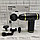 Перкуссионный мышечный массажер Fascial Gun SK-168 (массажный ударный пистолет) Зеленый, фото 7