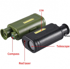 Монокуляр Multifunctional Telescope водонепроницаемый 4в1 (лазерная указка, компас, монокль,  led панель)