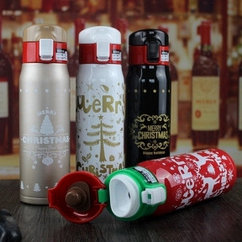 Термокружка Рождество Merry Christmas, 450 ml Красный