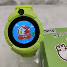 Детские GPS часы Smart Baby Watch Q610 (версия 2.0) качество А Зеленые