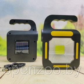 Портативный переносной светодиоидный фонарь-лампа Portable Solar Energy Lamp JY-859 (зарядка от солнечной - фото 1 - id-p153187211