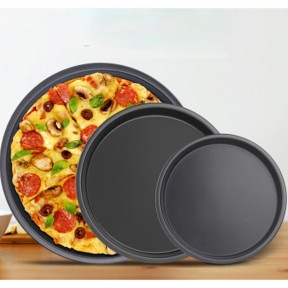 Противень для пиццы Carbon Steel Lisapan Набор 3 шт. углеродистая сталь - фото 1 - id-p129274722