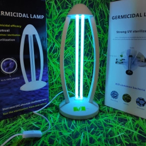 Лампа ультрафиолетовая дезинфицирующая бактерицидная настольная Germicidal Lamp 38 Ватт - фото 1 - id-p129274724