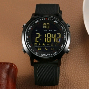 Умные часы Sports Smart Watch EX18 Черные - фото 1 - id-p109389977