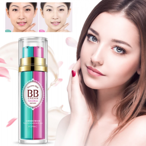 Матирующий BB крем  база под макияж с витамином Е (натуральный) Rorec Precious skin 2 в 1, 50 ml