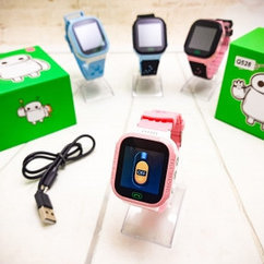 Детские GPS часы (умные часы) Smart Baby Watch Q528 Розовые