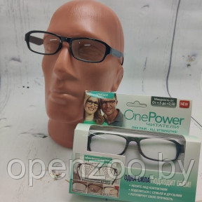 Увеличительные корригирующие очки One Power (Unisex) - фото 1 - id-p151857059
