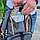 Спортивный стильный рюкзак OMASKA с USB / термо / непромокаемое отделение Темно-серый, фото 10