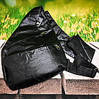 Универсальная сумка-кобура ультратонкая DXYZ (через плечо) Niid Fino Коричневая (экокожа), фото 9