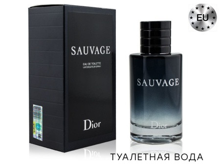 Мужская туалетная вода Christian Dior - Sauvage Edt 100ml (Lux Europe) - фото 1 - id-p190874871