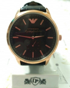 Наручные часы Emporio Armani 3045 (черный циферблат) - фото 1 - id-p109390186