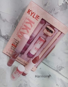 Набор косметики для макияжа KYLIE (Кайли) KKW 6 in1 с точилкой HARNONY - фото 1 - id-p109389428