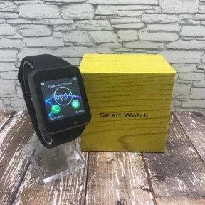 Умные часы Smart Watch A1 Черные - фото 1 - id-p109390367