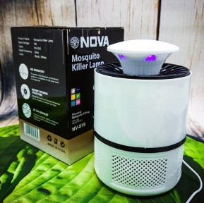 Электрическая лампа ловушка для комаров, уничтожитель насекомых Mosquito Killer Lamp NOVA NV-818 USB  (Лампа