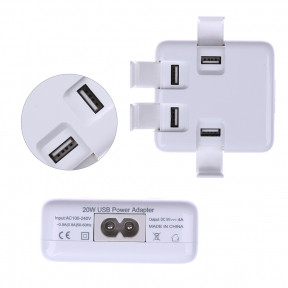 USB Power Adapter на 4 выходов (интеллектуальное определение тока) - фото 1 - id-p109390413